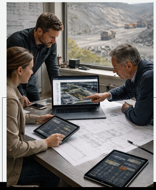 Разработка и внедрение систем для горнодобычи в Воскресенске