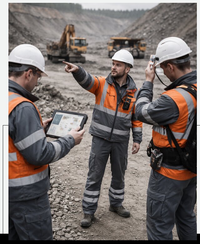 Система контроля персонала для горнодобывающей отрасли в Воскресенске