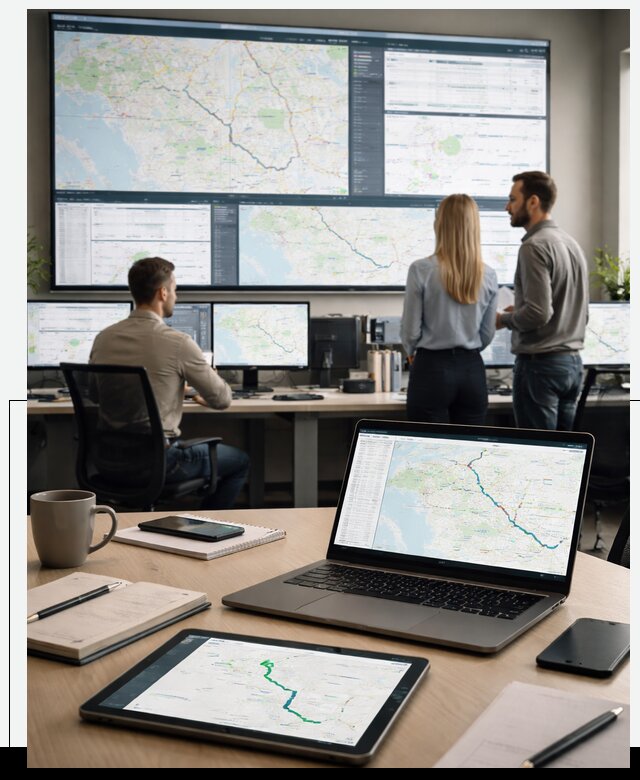 Трекинг грузов и Fleet Management, мониторинг автопарка в Воскресенске