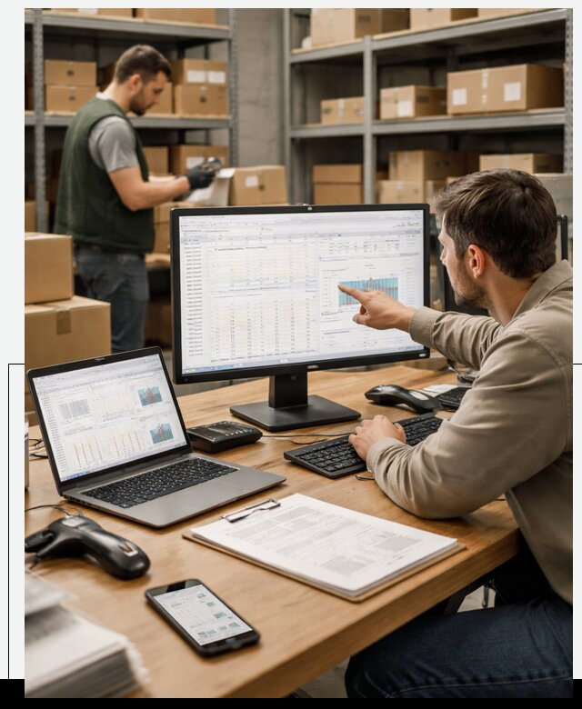 Автоматизация торговых сетей: ERP и учёт в Воскресенске под ключ