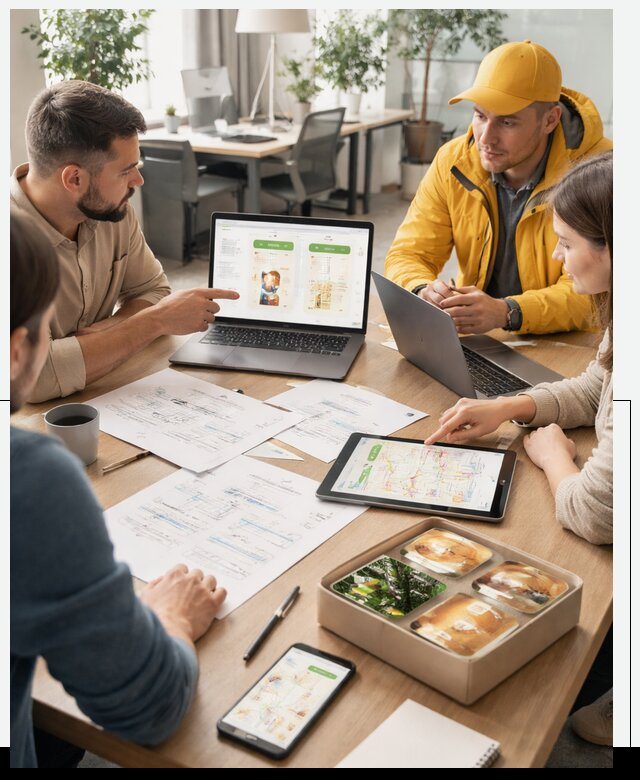 Разработка агрегатора доставки еды в Воскресенске от 15507 р., АвикейВск