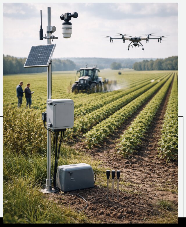 Разработка IoT мониторинга полей в Воскресенске от 8787 р. | АвикейВск